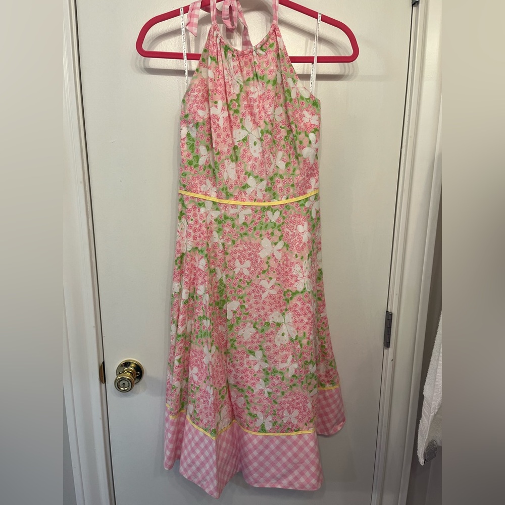 Lilly Pulitzer vintage halter dress size 6